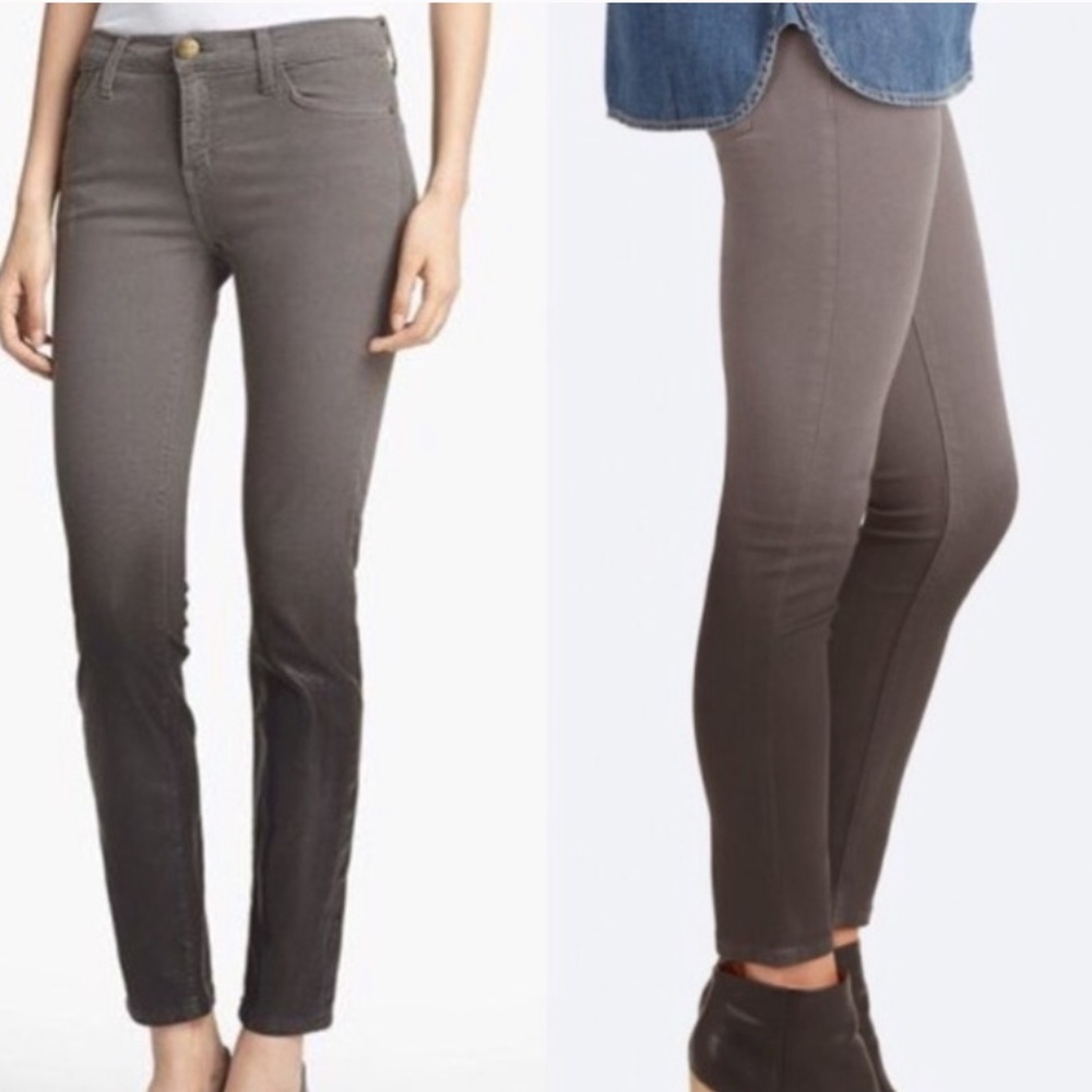 Current/Elliott Gray Slim Skinny Jeans